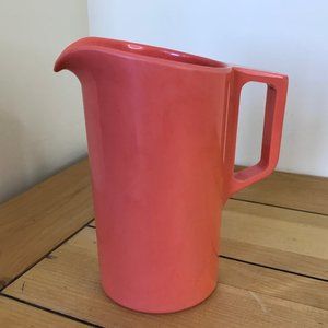 Maplex Orange Melmac Small Drink Pitcher 16 oz Vintage 1964 Made in Canada